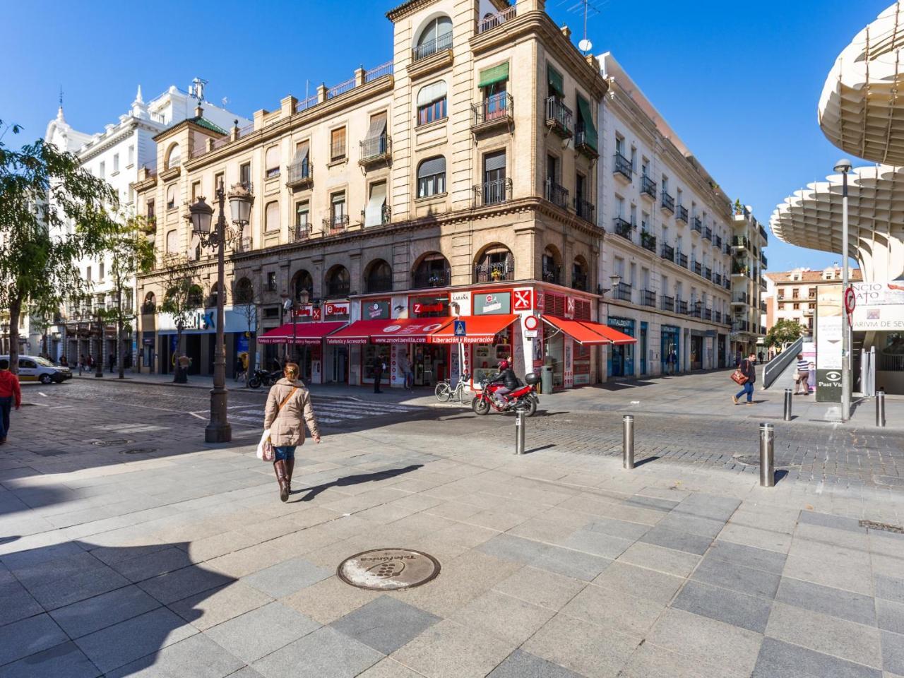 Ferienwohnung Puerta De La Victoria Sevilla Exterior foto